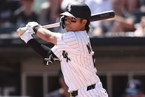 西田陸浮、涙のメジャー初昇格スピーチがシカゴで話題「７年間ずっと…」　即スタメン初安打、守備では“レーザービーム”で得点阻止の活躍