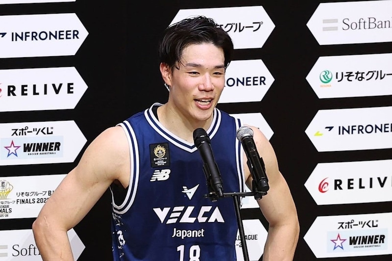 「Bリーグの日本人選手として断トツだ」優勝したマオールHCが会見で、どうしても話したかった馬場雄大の“真価”「彼がいるから勝利できる組織になった」
