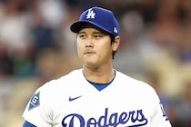 大谷翔平、６回１失点、被安打０の好投で勝利投手の権利を得て降板、ダグアウトでは悔しさあらわにする場面も...規定投球回数には到達せず
