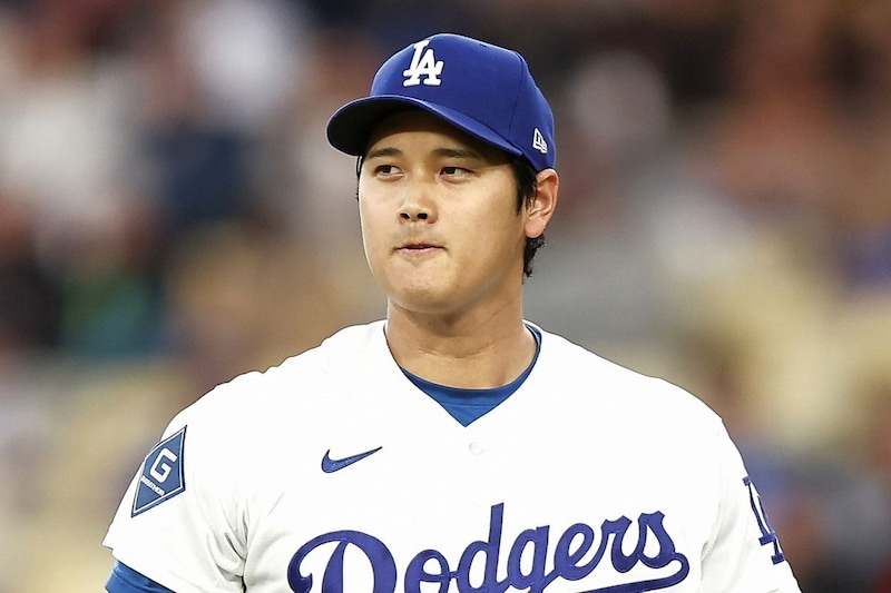 大谷翔平、６回１失点、被安打０の好投で勝利投手の権利を得て降板、ダグアウトでは悔しさあらわにする場面も...規定投球回数には到達せず