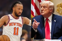 トランプ氏がニックスを称賛、NBAファイナルの現地観戦を示唆「１試合は観に行くつもり」現職大統領のファイナル現地観戦となれば史上初＜DUNKSHOOT＞