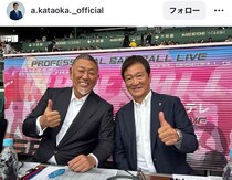 清原和博氏が甲子園降臨　56歳の“PL学園後輩”が公開した貴重ショットに反響「とてもステキな笑顔」