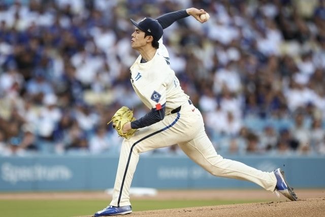 ドジャースの連勝が６でストップ フィリーズに８回に逆転を許す 佐々木朗希は６回途中１失点で勝敗つかず、大谷翔平は１安打