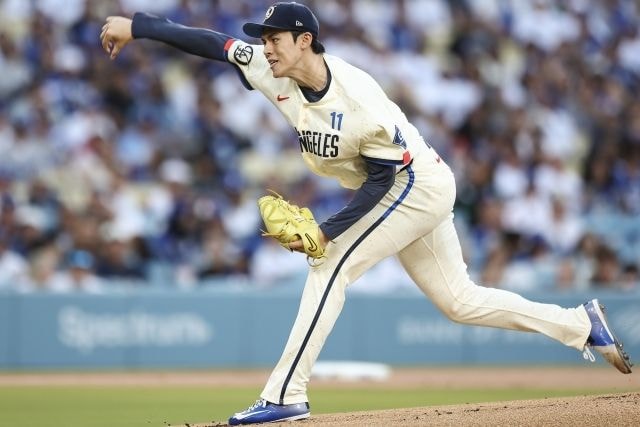 佐々木朗希、６回途中１失点の好投をロバーツ監督が称賛「試合に出るたびに上達。練習に一生懸命取り組んでいた」