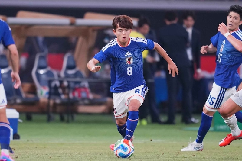 日本代表、アイスランド戦の前半は０-０　中村敬斗、久保建英、冨安健洋がシュートもゴール奪えず　GK鈴木彩艶の好セーブも