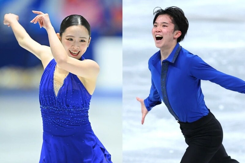 「念願の…」24歳のフィギュア女子、青い衣装での“夢コラボ”にスケオタ喝采「いっそのこと、組んだら？」