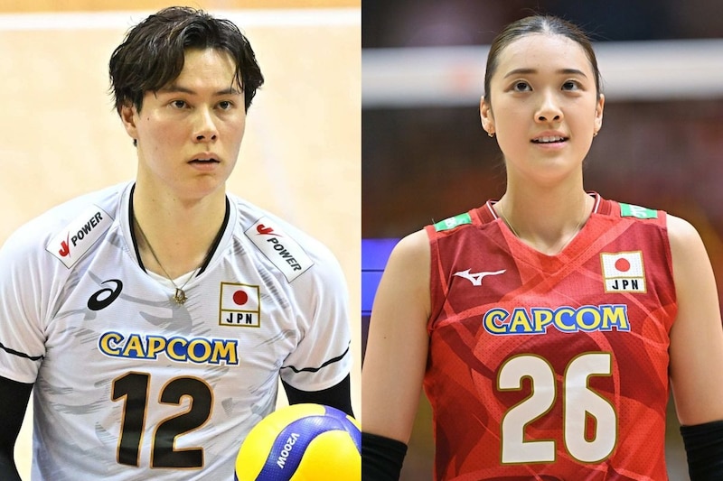 まさに豪華絢爛！ 今季SVリーグを代表するバレー美男美女４選手がスーツ＆ドレスアップ「もうモデルさん」