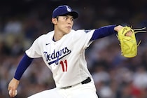 ドジャース佐々木朗希が圧巻投球！ 被安打２、二桁奪三振　エンジェルス打線に得点許さず　７回終了時点で０対０