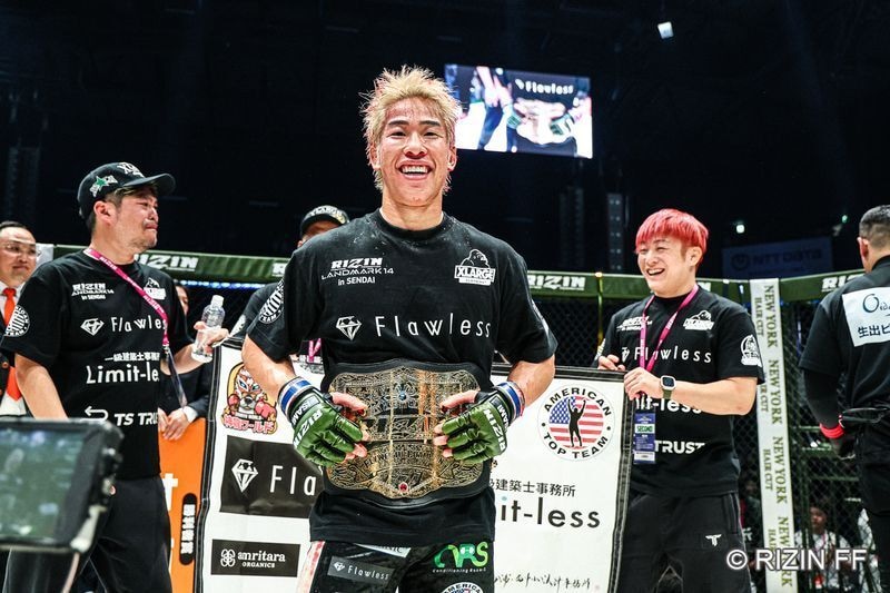 「あなたのことが嫌いだったけど…」RIZIN王座交代劇で感動の和解　神龍誠が扇久保博正に伝えた“本音