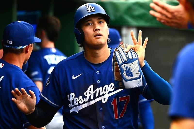 ドジャース試合３時間前に心配なニュース　大谷翔平が今季３度目の“スタメン外”　前日に「左膝炎症」で途中交代