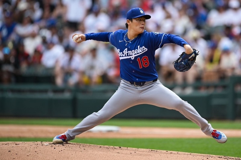 山本由伸、６回まで72球完全投球で７勝目の権利　大谷翔平は14号先頭弾で強力援護