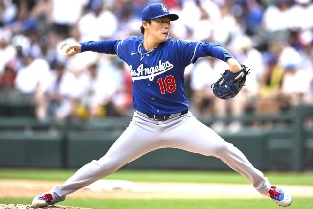 完全試合途絶えるも、山本由伸が成し遂げた『45』に米データ会社が注目「メジャー史上唯一の投手だ」