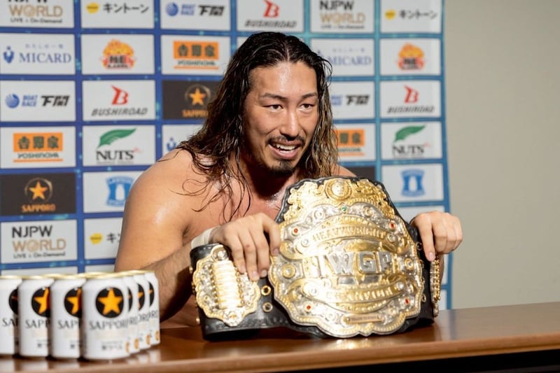 「日本よ、覚悟はいいか!」辻陽太がIWGP王座奪還 新日本プロレス新時代の顔に名乗り