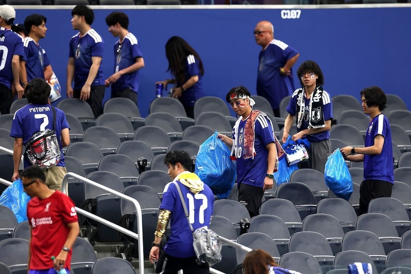 なぜNFLスターが日本のゴミ拾いに？　本人が明かした“恒例イベント”への参加理由と日本人への感謝「伝統を分かち合ってくれて、本当にありがとう！」