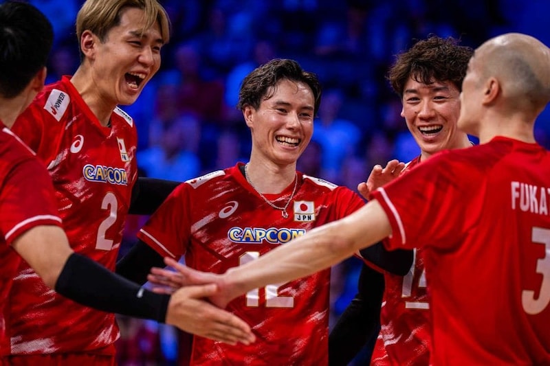 日本男子バレー、セルビアを破り開幕５連勝を達成！ 高橋藍、石川祐希、西田有志が躍動し３-１で勝利【ネーションズリーグ】