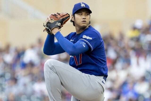 ドジャースがツインズに４対３勝利でスイープ達成！　リアル二刀流の大谷翔平は８勝目＆１打点