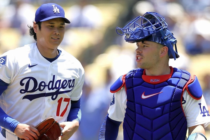 大谷翔平の防御率が0.74→4.34とガタ落ち…！正捕手スミス離脱で露呈した、25歳捕手との“相性の悪さ”　失点急増はラッシングのせい？