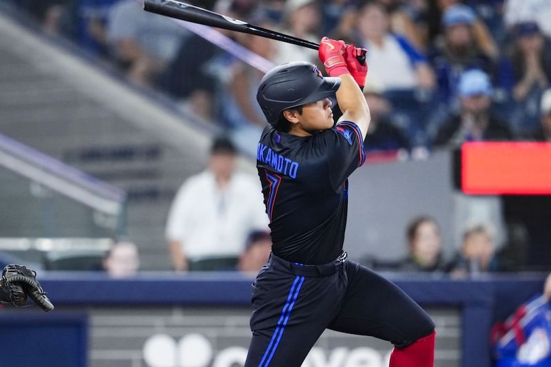 「本物だ」岡本和真、19号で直近６戦４発に米絶賛！「素晴らしい契約」と評価急上昇　OPSもチームトップ「かなり大差」