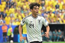 「なんというフィニッシュだ」佐野海舟の先制弾に海外メディア驚嘆「カゼミーロを軽々と抜き去った」【W杯】