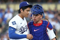 大谷翔平と25歳捕手が再び“すれ違い”か　パドレス戦でのワンシーンが話題に「まだ息ぴったりってわけではないね」「良いバッテリーになろうと…」