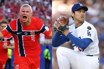ノルウェー怪物FWと大谷翔平に驚きの“共通点”判明…酷似すぎる一枚が950万件超えの大バズり「並んでも違和感ないな」【W杯】
