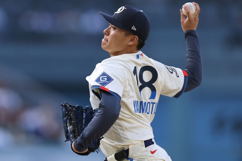 ドジャース完敗　山本由伸が今季ワースト６失点で10勝目ならず…６回に悪夢の大量５失点で６敗目　大谷翔平は８回に代打送られ３打数１安打