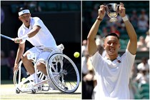 車いすテニスの小田凱人がウインブルドン連覇＆３度目V！ ヒューエットに完勝し「今日は何でもできるような感覚だった」＜SMASH＞