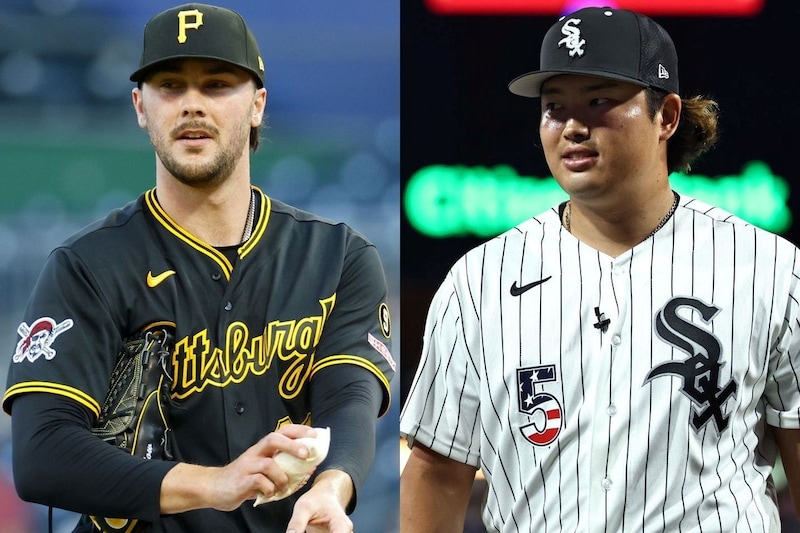 「村上が小さく見える」オールスターで実現した“夢のツーショット”にファン騒然！ CY賞右腕と笑顔の交流「こんな機会なかなかないよ」