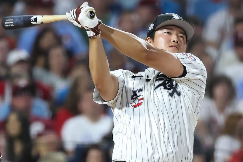 「世界にパワーを見せつけた」村上宗隆、ホームランダービー初参戦で466フィート特大弾！ 衝撃９発に騒然「初出場でこの存在感」
