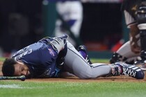 MLBオールスターで死球→退場…ア・リーグ４番のレイズ23歳、X線検査結果を米メディア報道「少し怖かった。『うわっ、折れたんじゃないか』と」