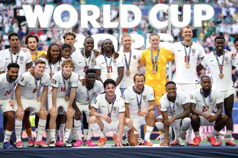 イングランド３位、1966年優勝に次ぐ好成績！ フランスと打ち合い６-４勝利、ライス、コンサがゴール、サカがハットトリック達成、後半ATにベリンガムがダメ押し【W杯】