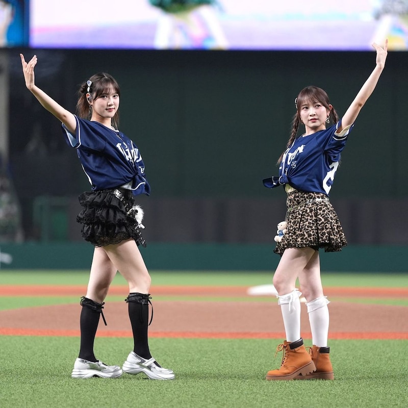 「なんか可愛すぎるんだが！」ベルーナＤ始球式に登場した人気アイドルの“ノーバン完遂”に脚光！「握りが独特」「軸足がキレイ」