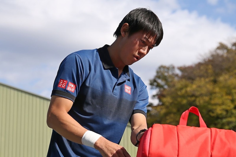 錦織圭、３カ月ぶりの実戦を前に世界16位のティエンと練習。キレのあるショットを披露！＜SMASH＞