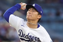 山本由伸、12勝目！ 強敵ブルワーズ相手に６回９K１失点　ベッツ適時打、パヘスとエドマンがソロ本塁打　大谷翔平は３打数無安打・１四球
