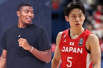 バスケ八村塁、河村勇輝が韓国戦スタメン出場「胸熱…」国内初、両雄並び立つ待望の共闘「すごい光景！」