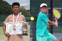 【全国中学生テニス選手権】海外遠征で成長した鈴木晴が冷静な試合運びで頂点に立つ！＜SMASH＞