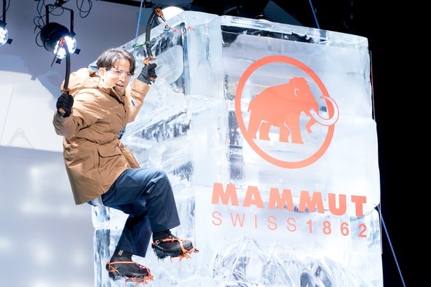 岡田准一、高さ4.5メートルの氷壁を登るアイスクライミングに挑戦「まさか氷壁を登るとは」