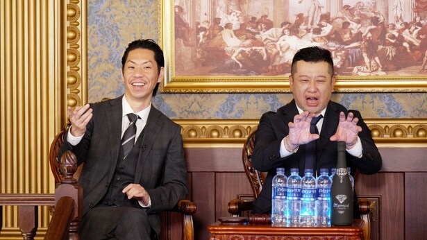 学歴詐称男or独身詐称男、付き合うならどっち？　人気キャバ嬢らの選択にケンコバ怒り心頭「バカばっかり！」＜ケンドーコバヤシのキャベリバ内閣＞