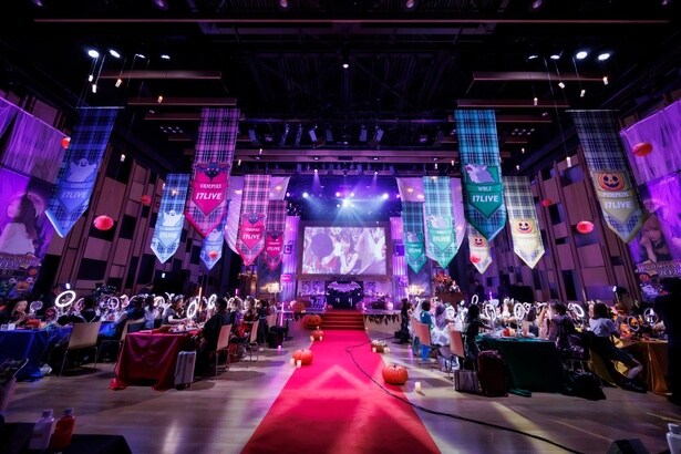 「HALLOWEEN PARTY 2024」リアルイベント会場の様子