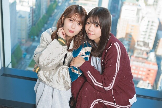 「ふたりエスケープ」でW主演を務める岩本蓮加、冨里奈央(写真左から)