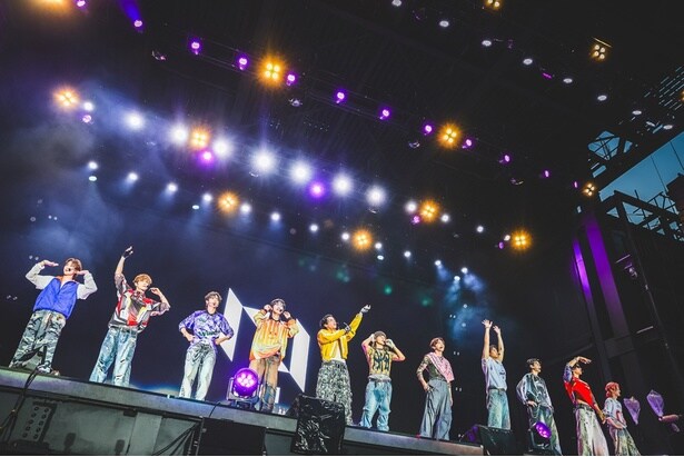 「Lemino MUSIC FES - LAPONE DAY in EXPO -」に登場したINI