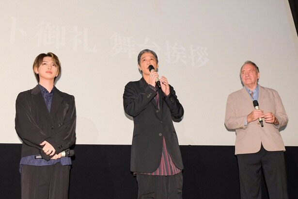 映画「男神」の大ヒット御礼舞台あいさつより