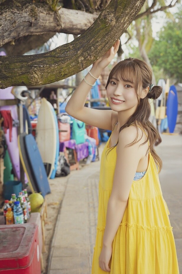 元NGT48・川越紗彩、1st写真集からガーリーさを強調したカットなどを公開「先行カットを見て、さらに気持ちを高めていただけたらうれしい」