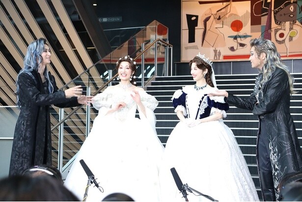 ミュージカル「エリザベート」初日前囲み取材より