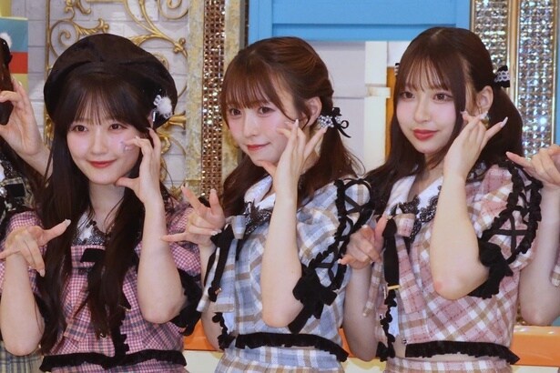 (写真左より)川本笑瑠、梅田みゆ、桜庭遥花