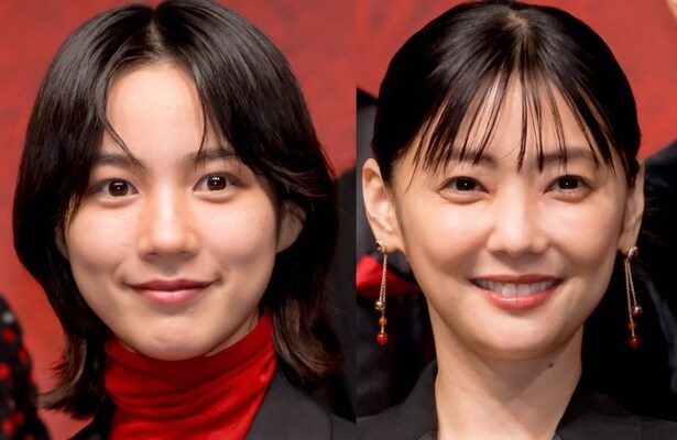 のん＆倉科カナの密着ショットに「ホッとする」「朝ドラヒロインの先輩＆後輩」と反響＜MISS KING / ミス・キング＞