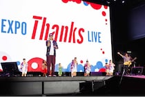 コブクロ「この地球の続きを」熱唱…大阪・関西万博フィナーレを飾る