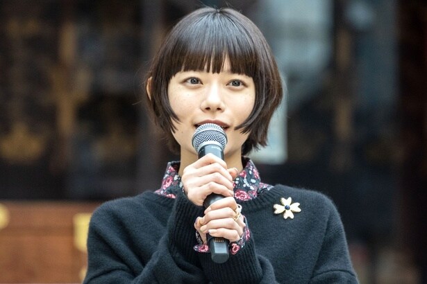 映画「ミーツ・ザ・ワールド」大ヒット祈願イベントより