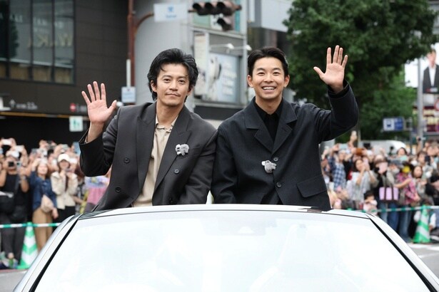 名古屋まつり行列に2026年大河ドラマ「豊臣兄弟！」主演・仲野太賀と小栗旬が参加