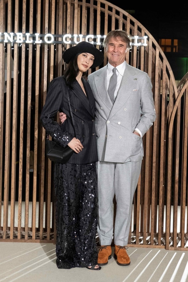 ブルネロ・クチネリ来日記念レセプションが開催された